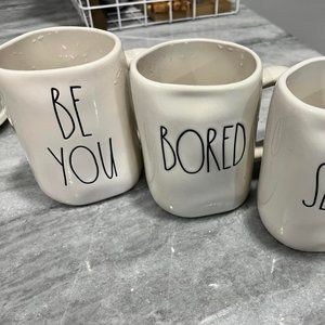 RAE DUNN MUGS